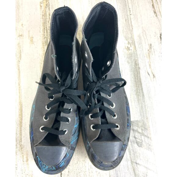 Converse Men’s 9.5 Chuck Taylor All Star CX High Marbled Blue Black sneaker shoe - Picture 8 of 9